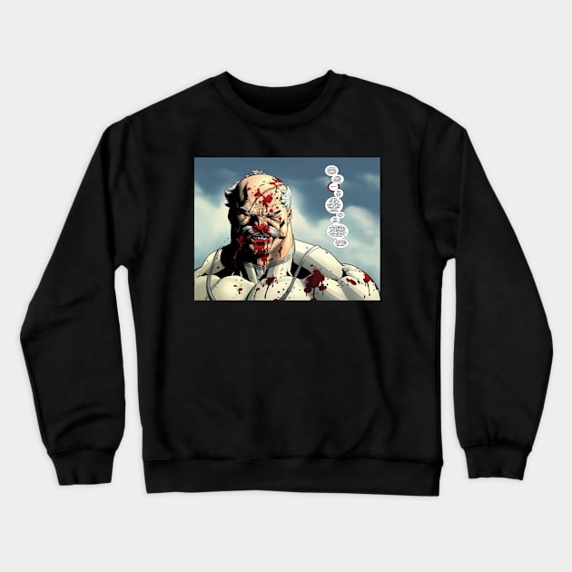 super villain Crewneck Sweatshirt by super villain